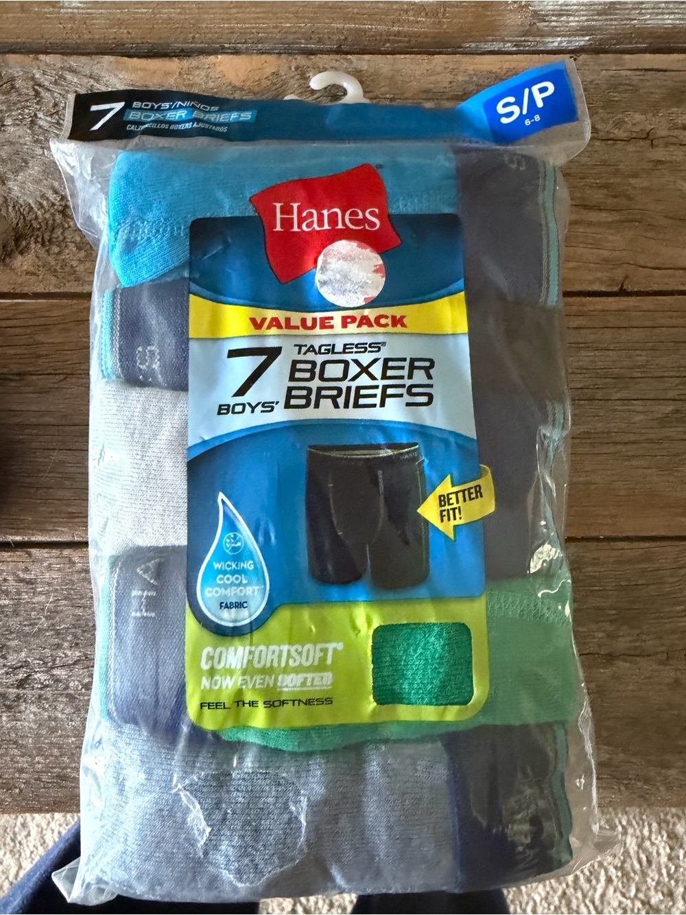 HANES Boxer Briefs- 7pk